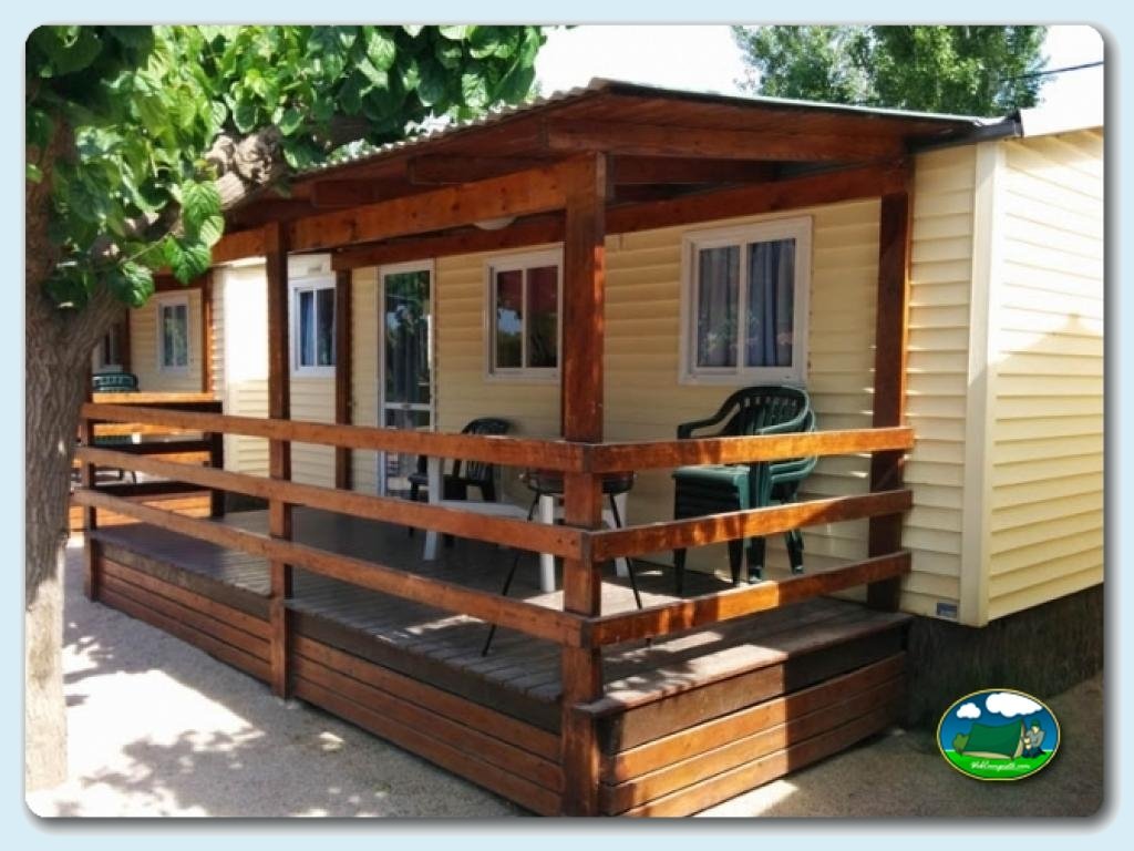 Camping Trillas Platja Tamarit foto de Mobil home "Eva" 6P