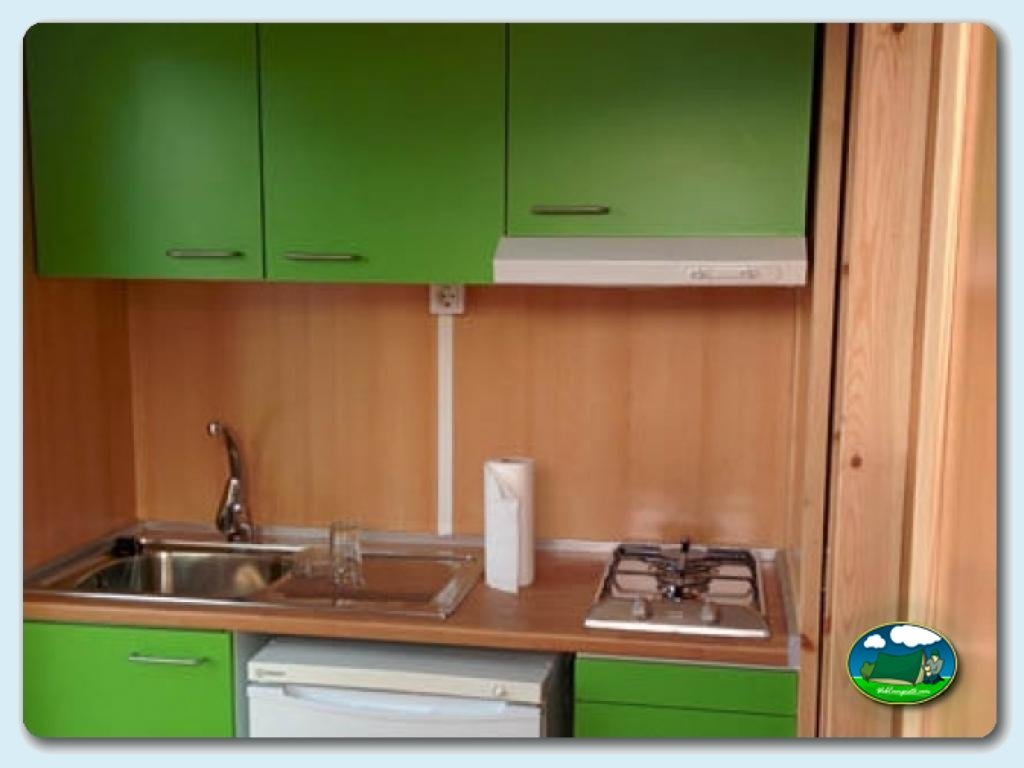 Camping Trillas Platja Tamarit foto de Mobil home "Garb&iacute;" 2P