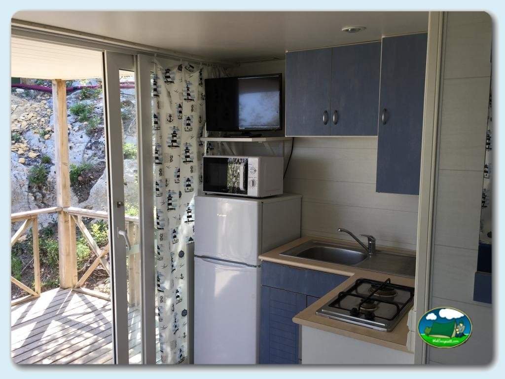 Camping Trillas Platja Tamarit foto de Mobile Home 'Bellavista' 4P&nbsp;