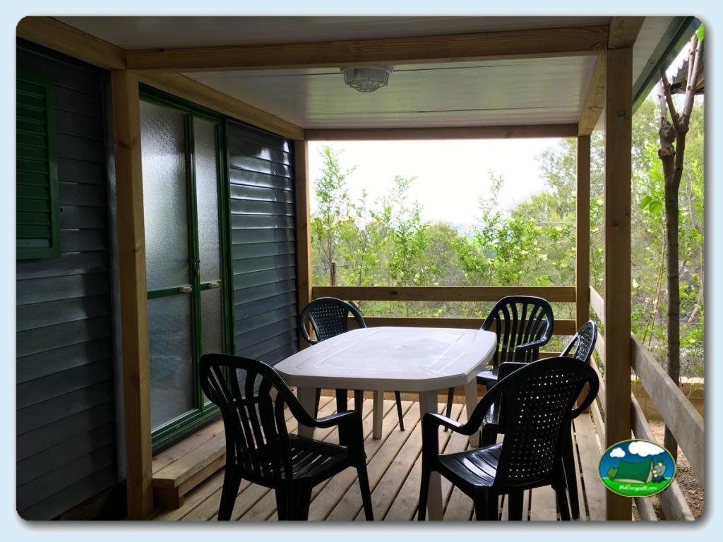 Camping Trillas Platja Tamarit foto de Mobile Home "Oliva plus" 6P