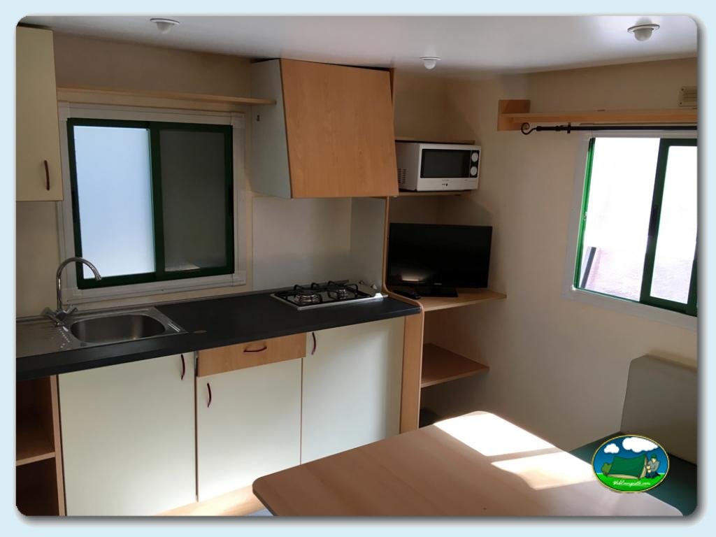 Camping Trillas Platja Tamarit foto de Mobile Home "Oliva plus" 6P
