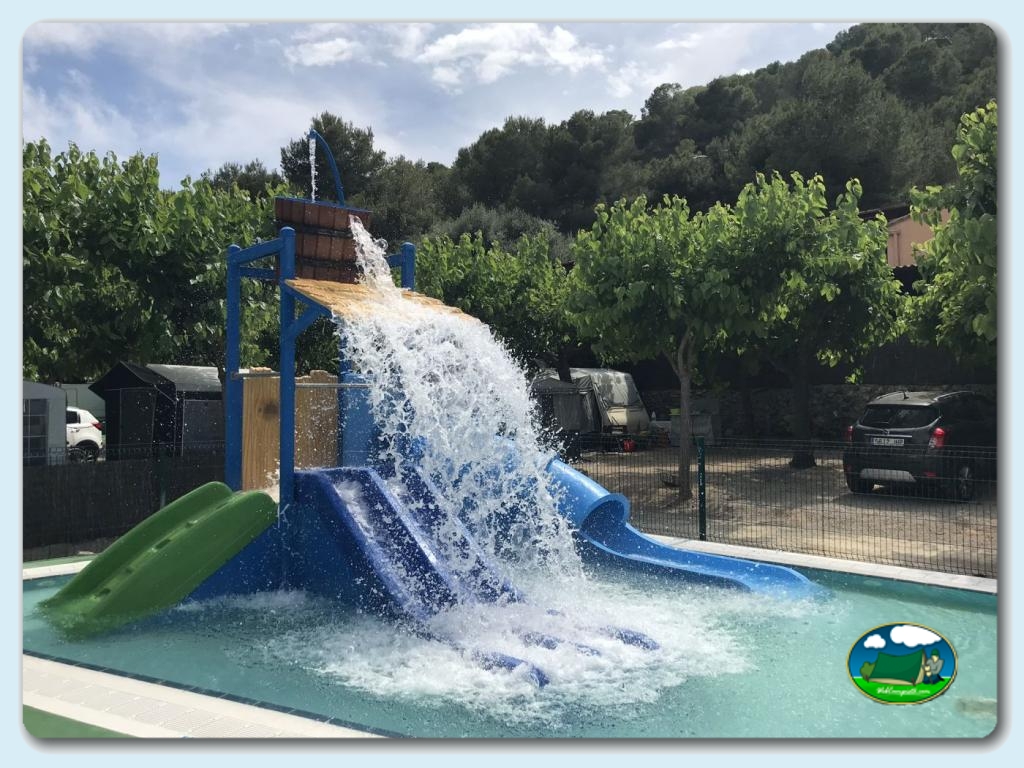 Camping Trillas Platja Tamarit foto de Piscina