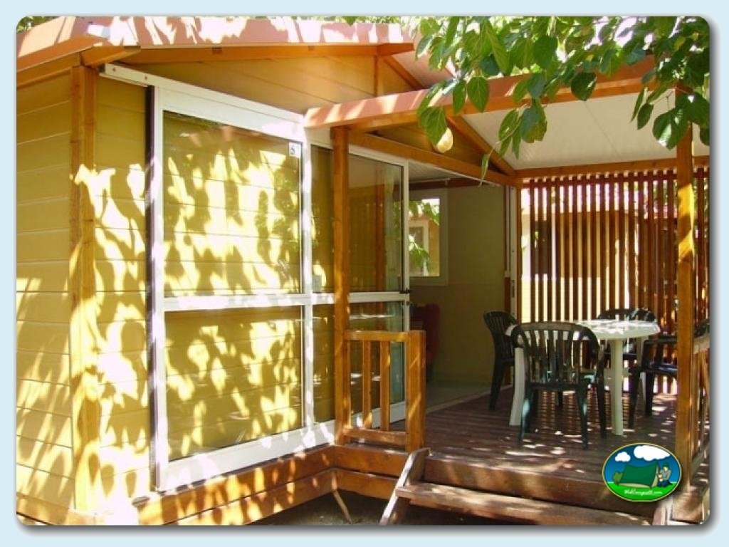 Camping Trillas Platja Tamarit foto de Bungalows 'Gitotel' 6P