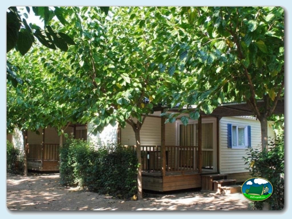 Camping Trillas Platja Tamarit foto de Mobil home "Mediterrani" 4P