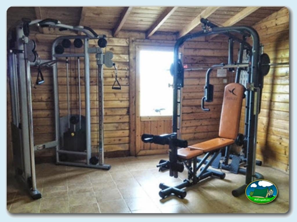 Camping Trillas Platja Tamarit foto de Gimnasio