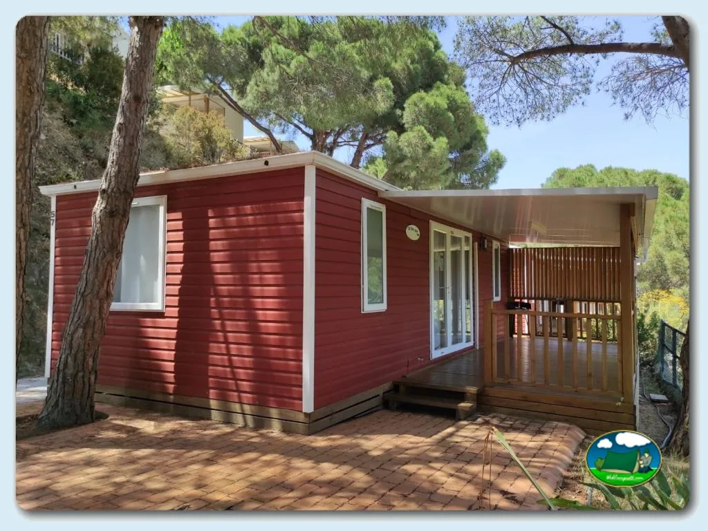 Camping Bungalows Roca Grossa en Calella, Barcelona
