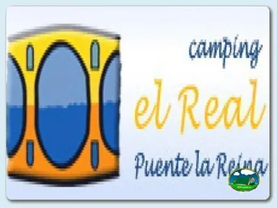 Plano del recinto del Camping El Real, Puente la Reina (Navarra)