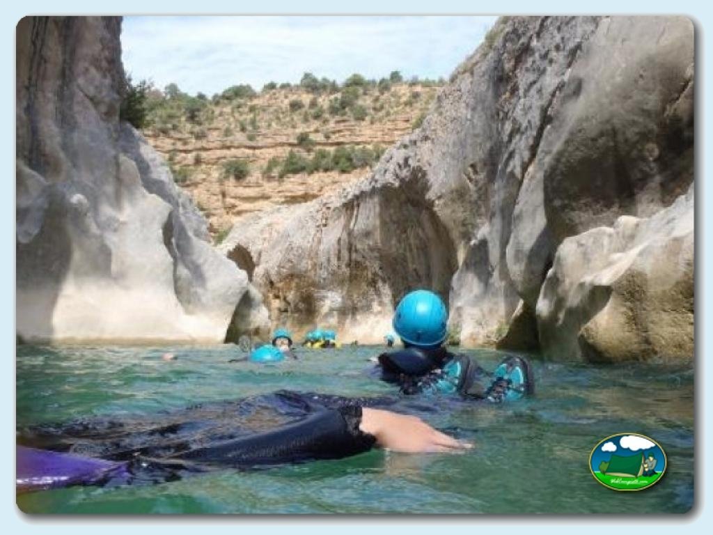 Camping Alquézar foto de Actividades Alquezar Aventura