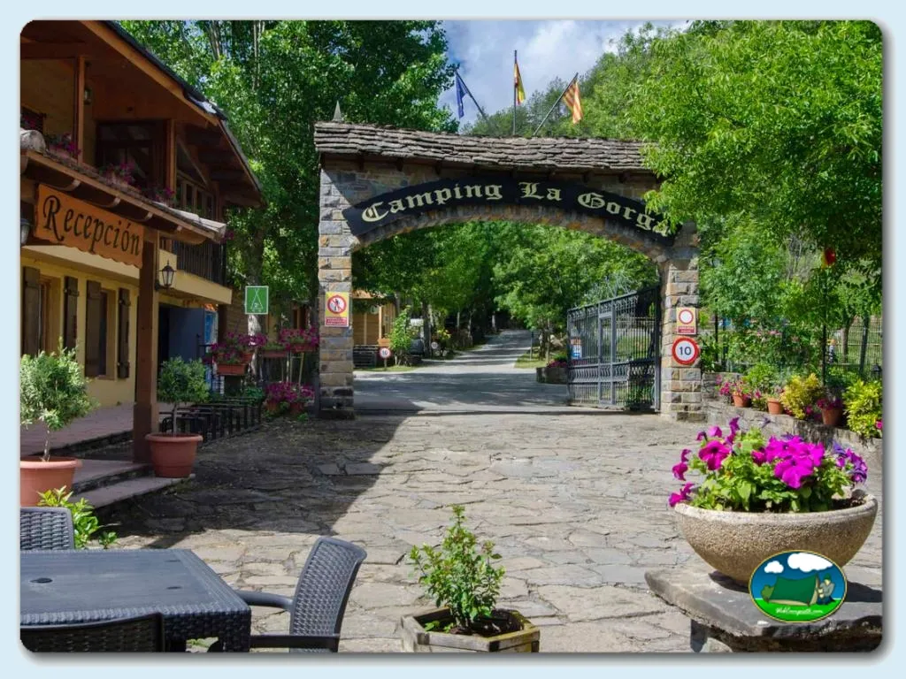 Camping La Gorga en Boltaña, Huesca