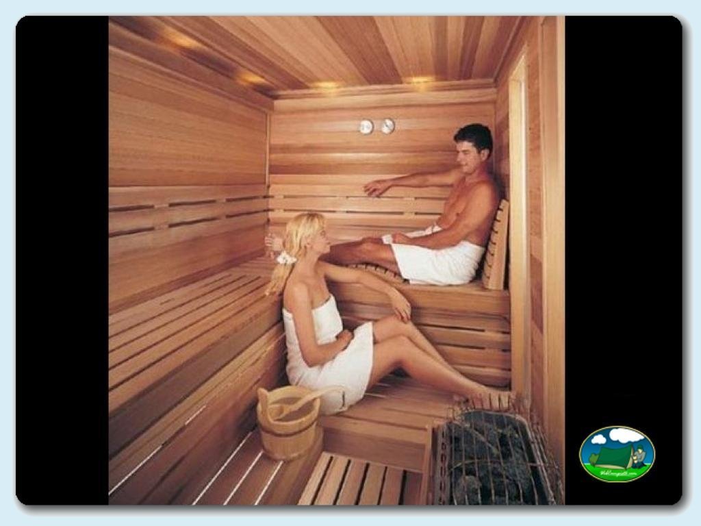 Camping Peña Montañesa foto de Sauna de calor seco o Finlandesa. 