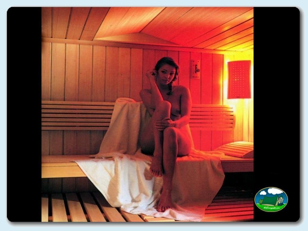 Camping Peña Montañesa foto de Sauna de calor seco o Finlandesa. 