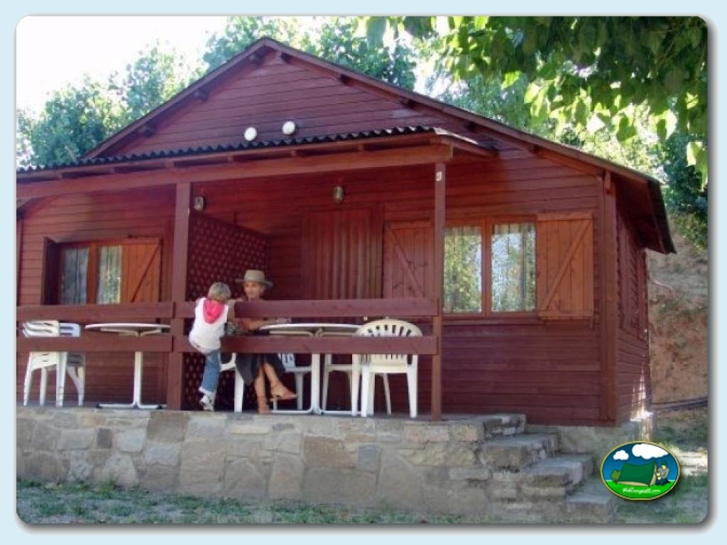 Camping Peña Montañesa foto de Bungalow 2 personas 