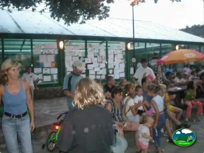 Parque infantil con actividades y animación del Camping Peña Montañesa, Labuerda (Huesca)