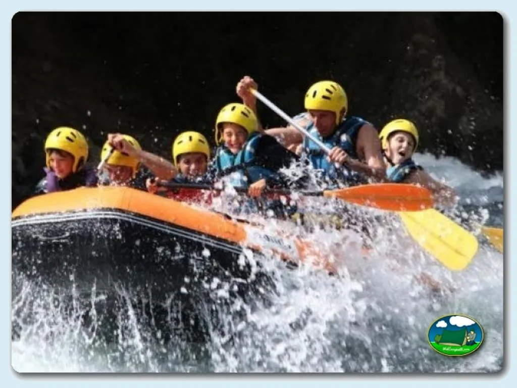 Plano del recinto del Camping Peña Montañesa, Labuerda (Huesca)