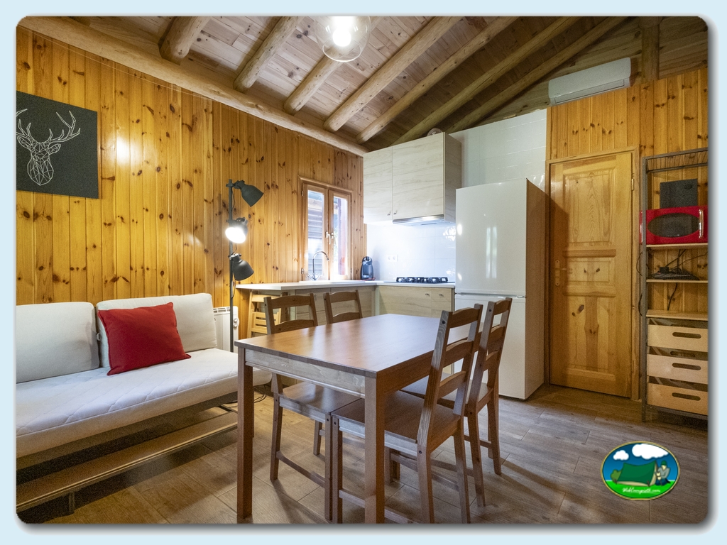 Bungalow Lux Extra en Camping La Borda del Pubill, Lleida, España