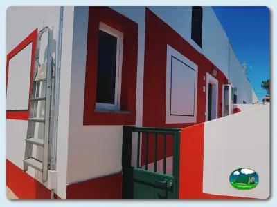 Bungalow con vistas despejadas y diseño moderno del Camping Zambujeira, Zambujeira do Mar (Beja)