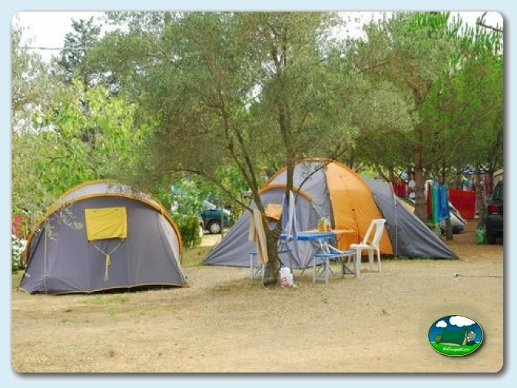 Camping Lloret Blau foto de Parcelas