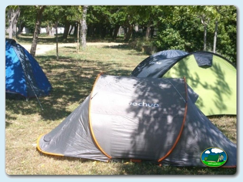 Camping Lloret Blau foto de Parcelas