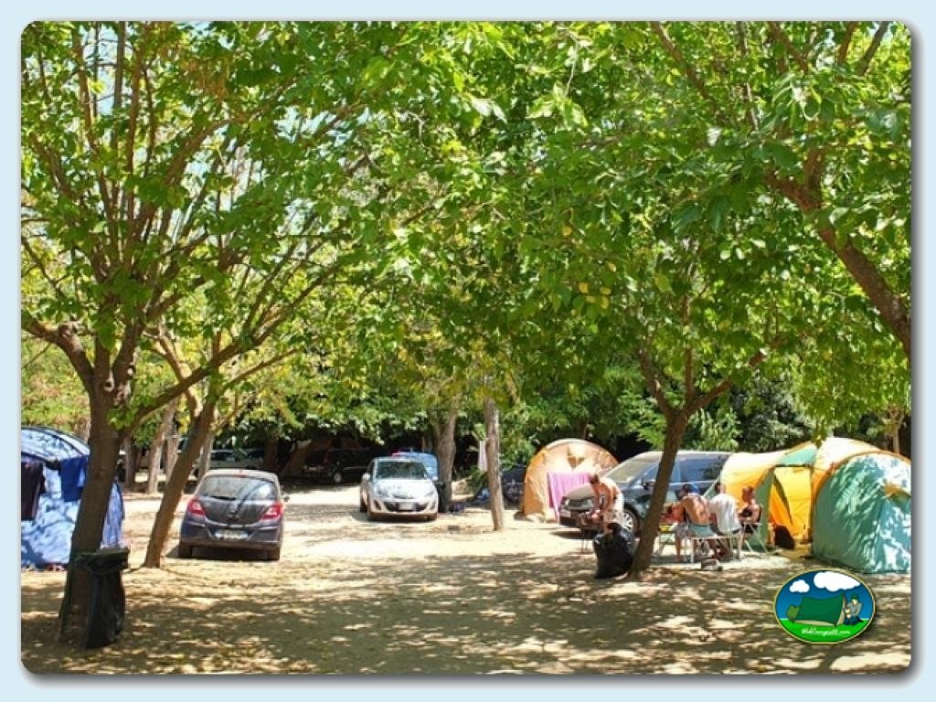 Camping Lloret Blau foto de Parcelas
