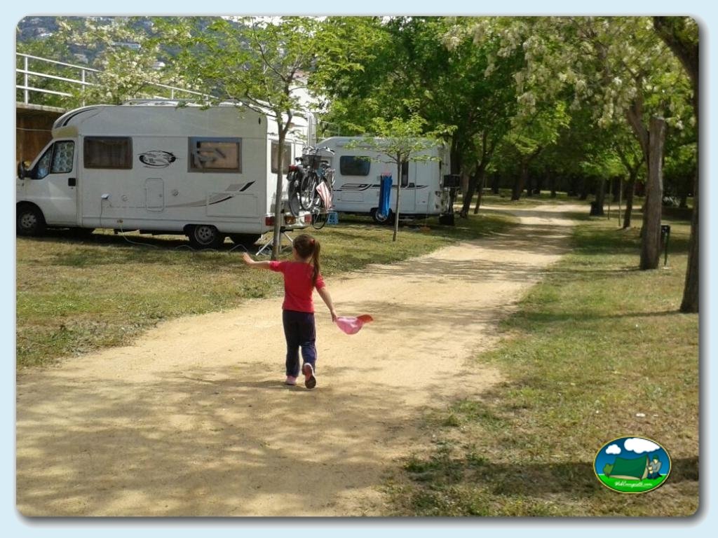 Camping Lloret Blau foto de Area de autocaravanas