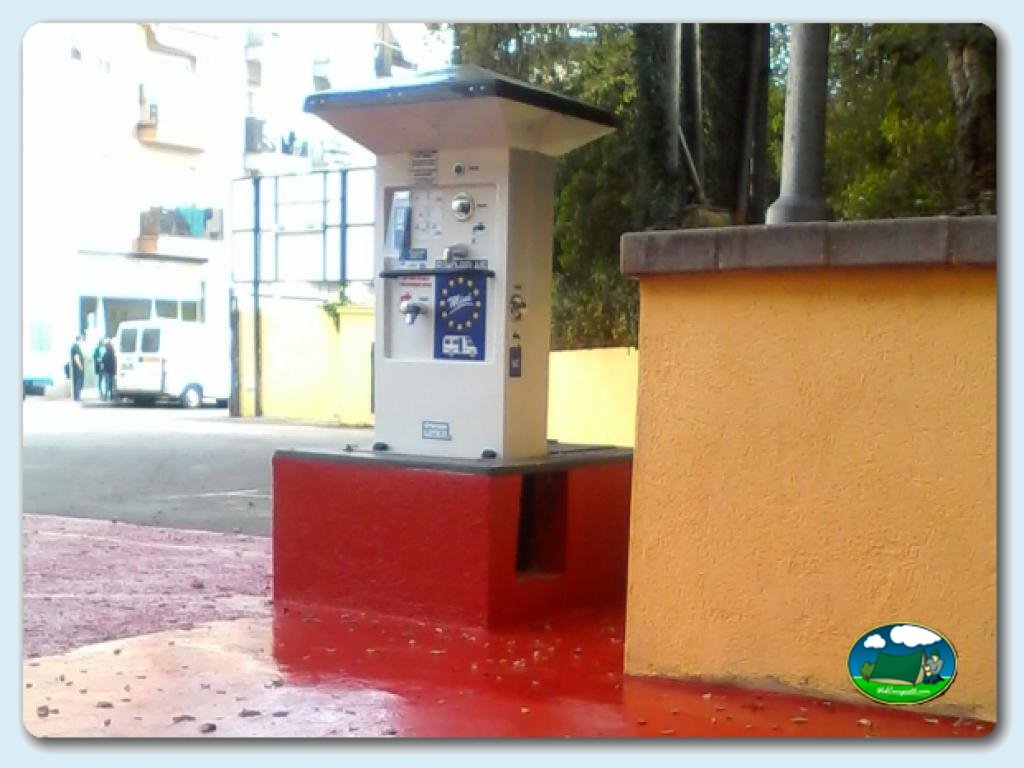 Camping Lloret Blau foto de Area de autocaravanas