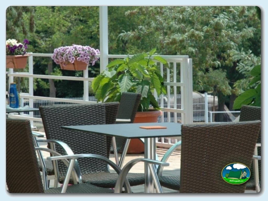 Camping Lloret Blau foto de Terraza