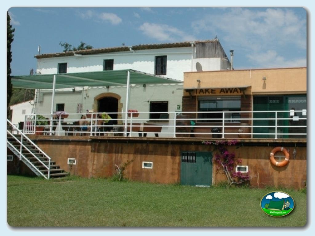 Camping Lloret Blau foto de Terraza