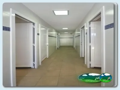 Aseos del Camping Eurocamping, Sant Antoni de Calonge (Girona)