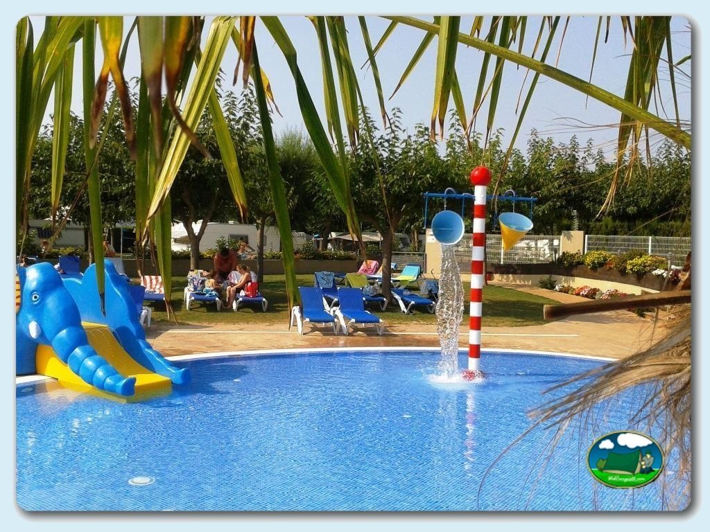 Piscinas en Camping Eurocamping, Girona, España