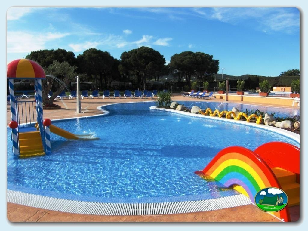 Piscinas en Camping Eurocamping, Girona, España