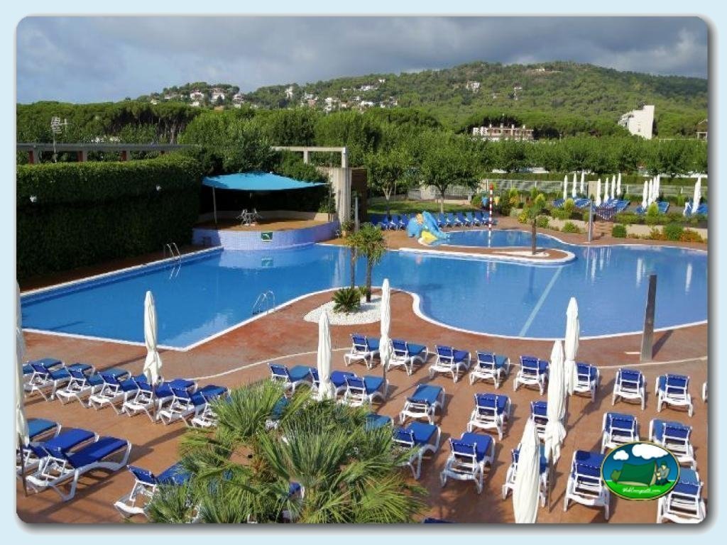 Piscinas en Camping Eurocamping, Girona, España