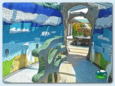Plano del recinto del Camping Las Dunas, Sant Pere Pescador (Girona)