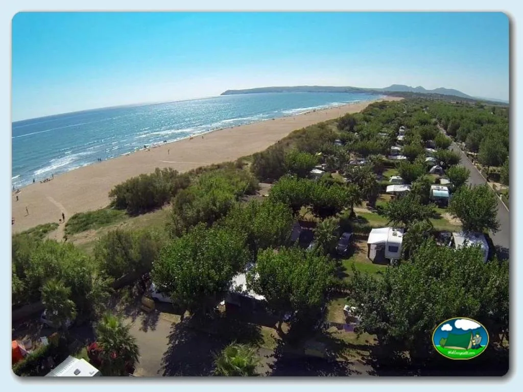 Mobil-home junto al mar con playa y montañas del Camping La Ballena Alegre, Sant Pere Pescador (Girona)