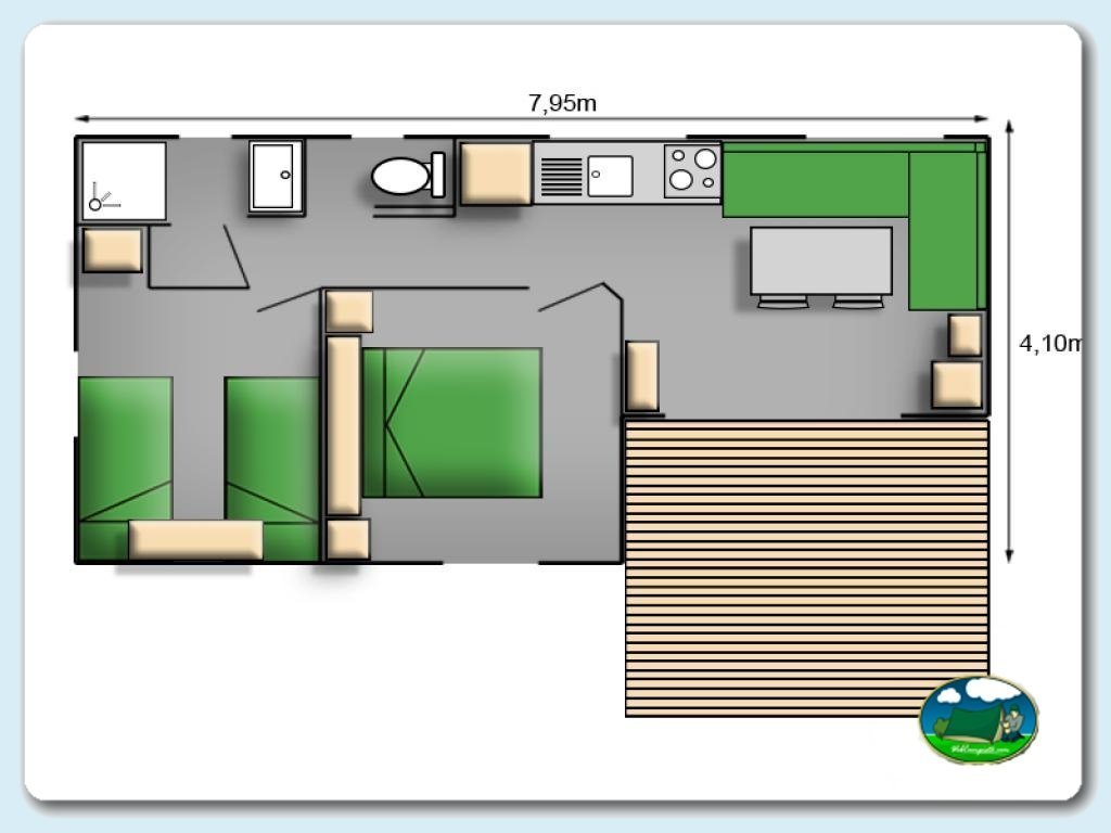 L'Amfora foto de Mobil-Home Red