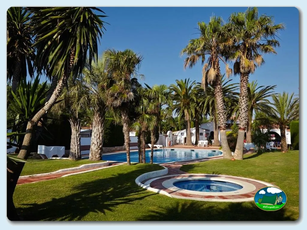 Camping Las Palmeras en Sant Pere Pescador, Girona.