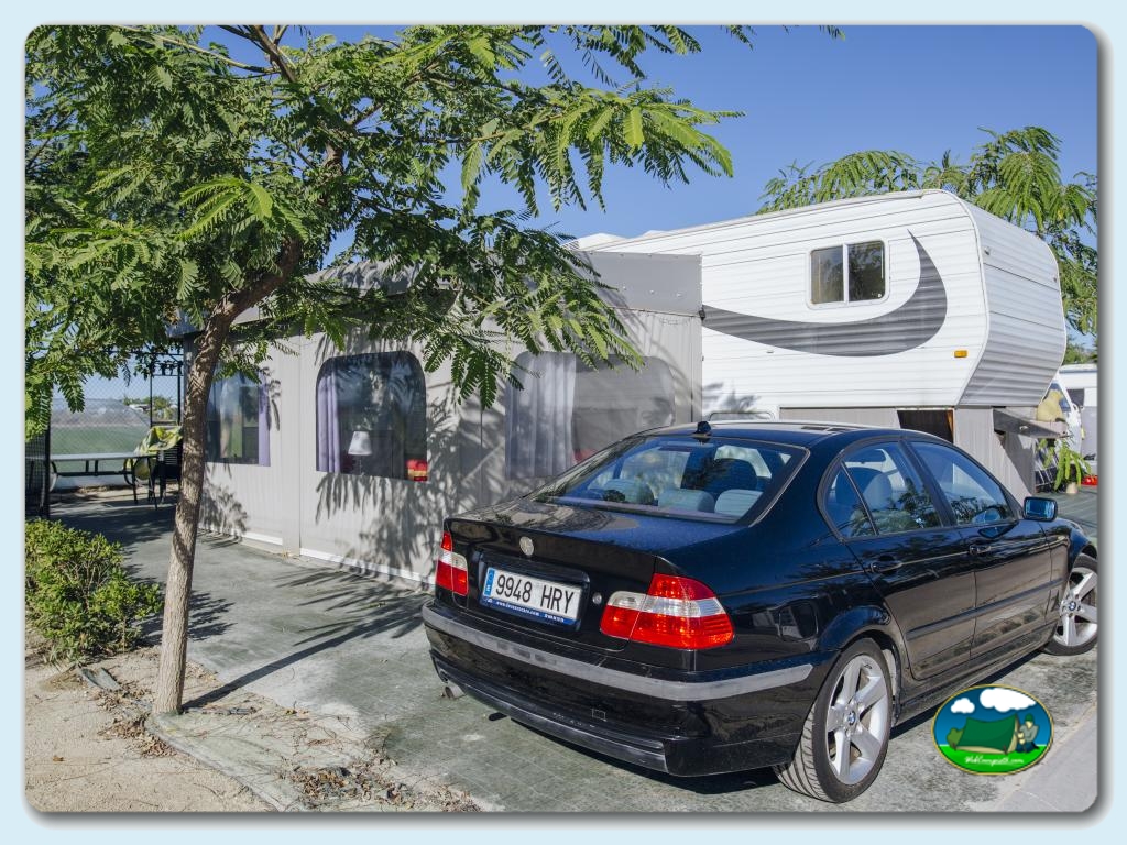 Camping Alannia Costa Blanca foto de Parcela Confort