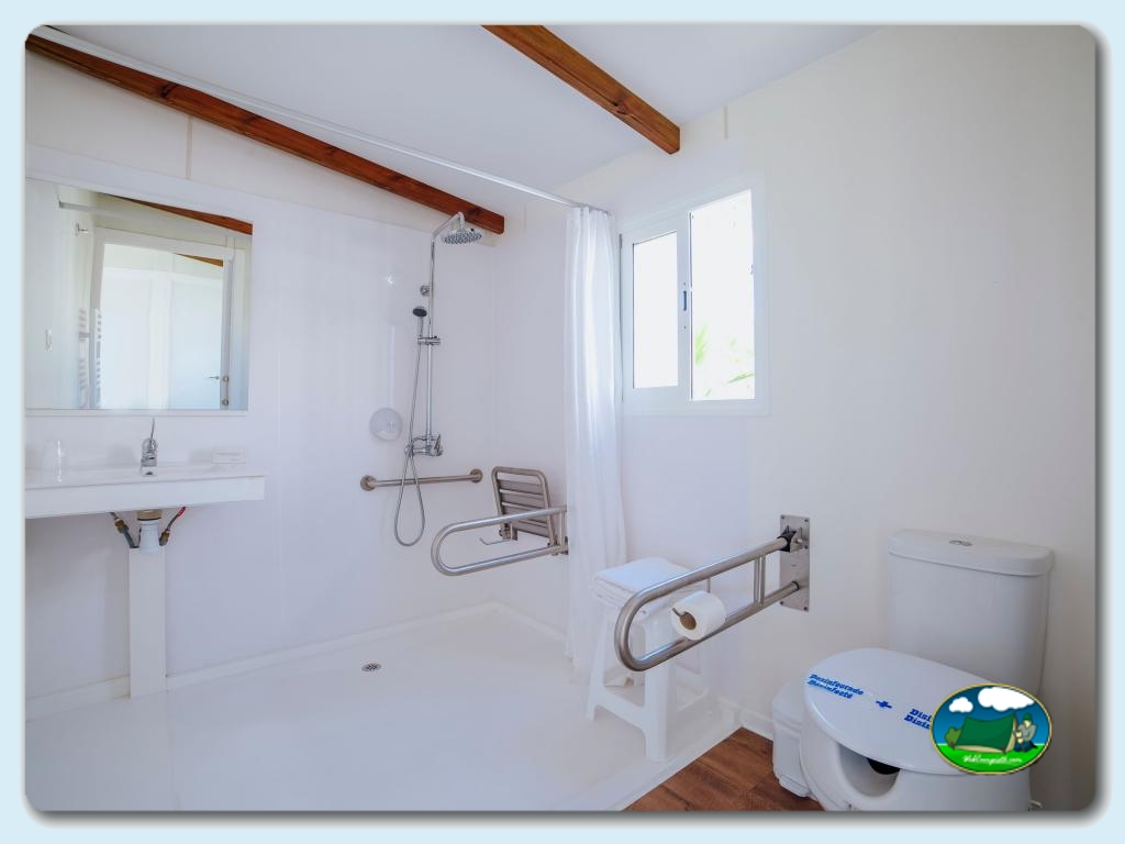 Camping Alannia Costa Blanca foto de Caba&ntilde;a Cocoa Adaptada