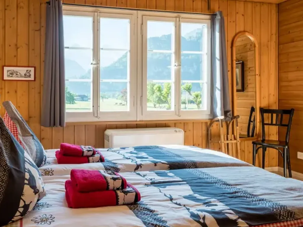 seis igl&uacute;s de madera en Camping Lazy Rancho, Suiza - imagen 3