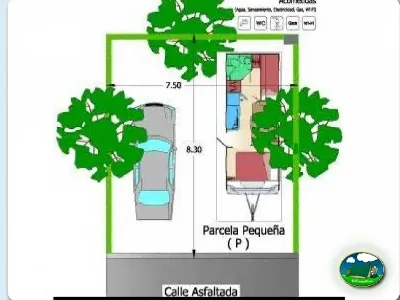 Plano del recinto del Camping Lo Monte, Pilar de la Horadada (Alicante)