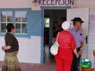 Recepción del Camping Lo Monte, Pilar de la Horadada (Alicante)