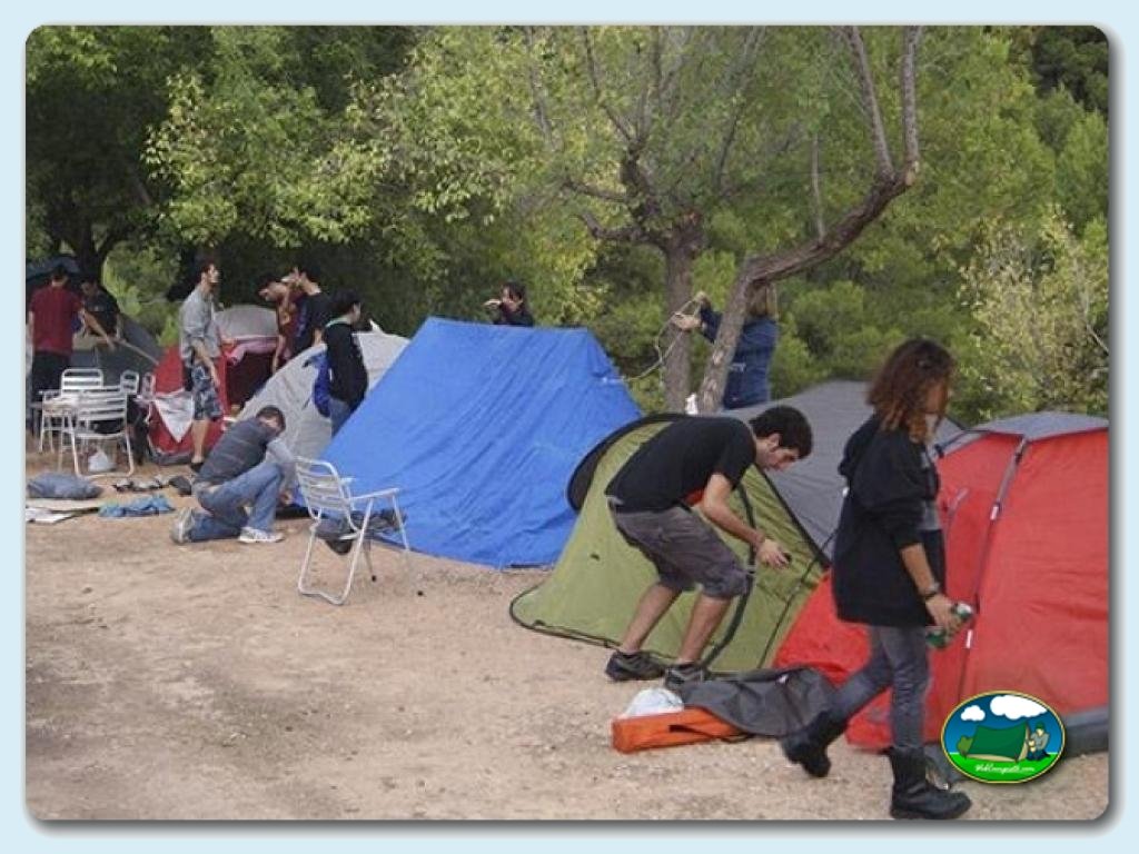 Camping Fonts de L'Algar foto de Acampada