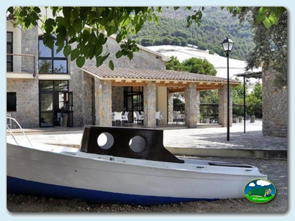 Camping Fonts de L'Algar foto de Terraza