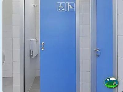 Aseos accesibles del Camping Zumaia, Zumaia (Gipuzkoa)