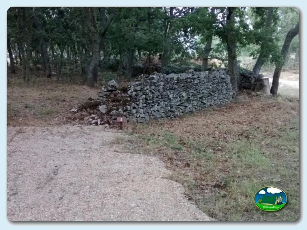 Camping Las Casitas de las Arribes foto de Parcelas