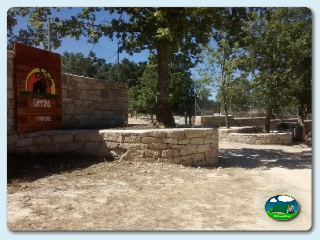 Camping Las Casitas de las Arribes foto de Entrada