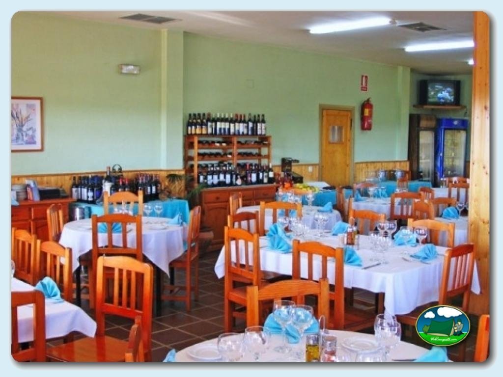 Camping  Monfrague foto de Restaurante - Terraza