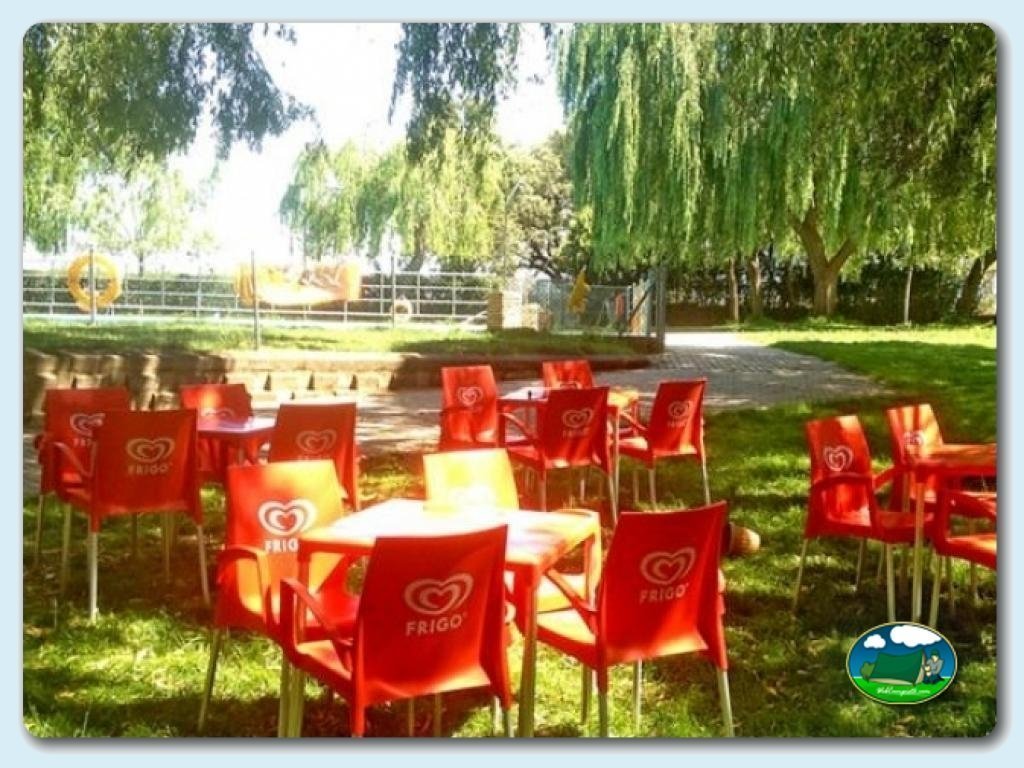 Camping  Monfrague foto de Restaurante - Terraza