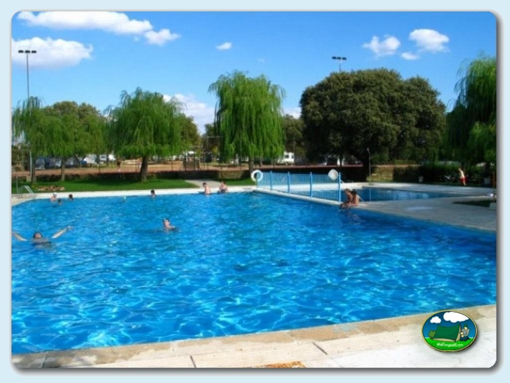 Camping  Monfrague foto de Piscinas