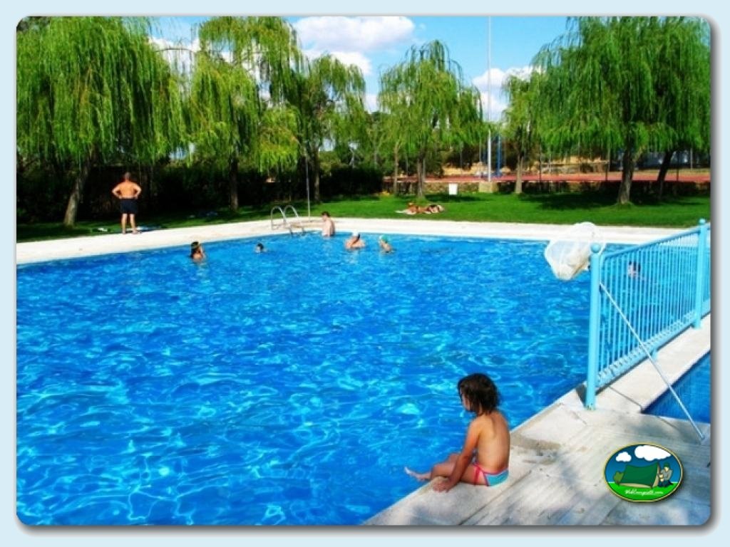 Camping  Monfrague foto de Piscinas