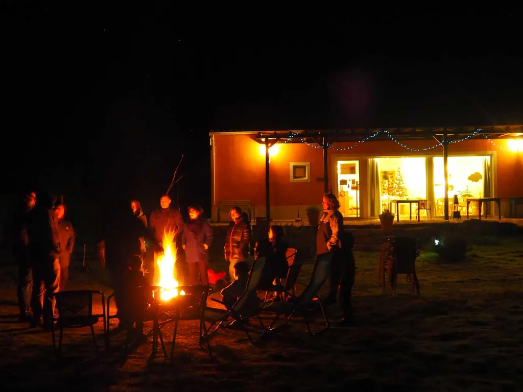 Glamping con hoguera nocturna y ambiente familiar del Camping Quinta do Maral - Espaço de Férias Naturista, Marvão (Portalegre)